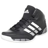adidas Men's 3 Series Light Basketball Shoe,Black/Running White/Metallic Silver,10.5 D US