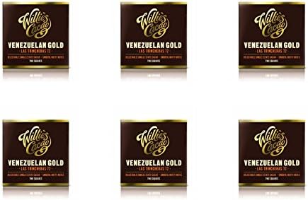 (6 PACK) - Willies Venezuelan Las Chincheras Dark 72% Chocolate | 80g | 6 PACK - SUPER SAVER - SAVE MONEY