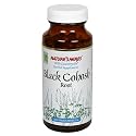 Nature's Herbs Black Cohosh Root, 540 mg, Capsules, 100 capsules (Pack of 4)