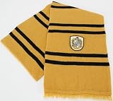 Lambs Woold Hufflepuff House Scarf Official Harry Potter Costume Accessory