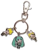 SD 初音ミク, 鏡音リン・レン VOCALOID メタル3連 キーホルダー 北米正規品