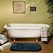 55 Acrylic Rolled Rim Clawfoot Tub (Chrome Feet / No Tap Holes)