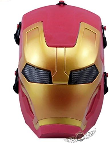ZJZ Iron Man Mask Protective Mask Halloween Mask