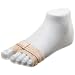 Capezio Little Kid/Big Kid Footundeez H07C Lyrical Shoe, Modern Shoe,Nude,Medium M US Little Kid