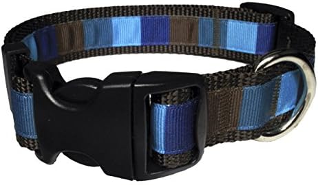 Paw Paws USA Chocolate Snow Cone Ice Block Dog Collar, Large, Multicolored