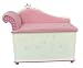 Wooden Doll Storage Chest 23in Crown Collection Furniture