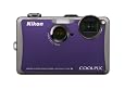Nikon Coolpix S1100pj 14 MP Digital Camera with 5x Wide Angle Optical Vibration Reduction (VR) Zoom and 3-Inch LCD and Built-in Projector (Violet)