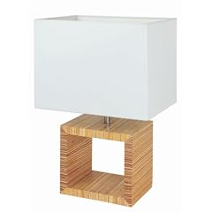 Paulmann 77006 Tischleuchte Silja Holz/ Weiss