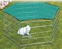 Trixie - Enclosure with net for rabbit & rodents, galvanized