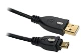 41Q2E6CX37L. SL160  3M USB 2.0 A to Mini B 5 Pin Cable   Black / GOLD