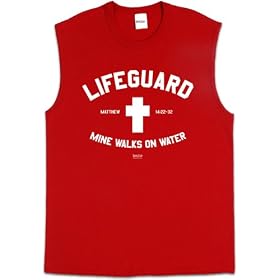Buy Lifeguard Adult Muscle T-Shirt by Kerusso