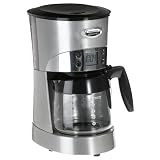 Hamilton Beach 40110 Eclectrics All-Metal 12-Cup Coffeemaker, Sterling by Hamilton Beach