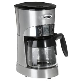 Hamilton Beach 40110 Eclectrics All-Metal 12-Cup Coffeemaker, Sterling by Hamilton Beach