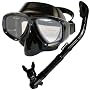 Promate Snorkeling Scuba Dive DRY Snorkel PURGE Mask Gear Set