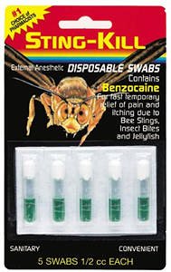 SportingGoods: Sting Kill Swab  5 capsules/card 