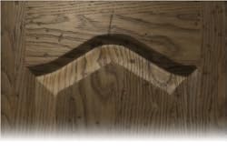 Woodhaven 5481L Long Peak Door Template Pair