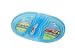 The First Years 2 Cars Sava Semi Disposable Double Duty Plates & Fork