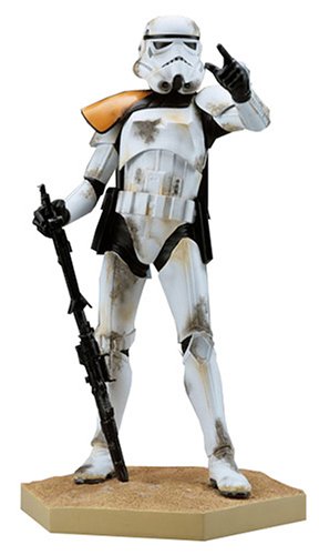 Cover image : STARWARS サンド・トルーパー ソフビ製簡易組み立てキット