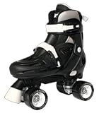 Storm Black/White Quad Roller Skates