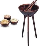 8-Piece Mahogany Caesar Salad Set (Mahogany) (8