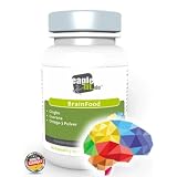 eaglefit� BrainFood - mit Gingko, Guarana, Omega-3 Pulver, 60 Kapseln