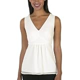 Merona Sleeveless Blouse - French Cream