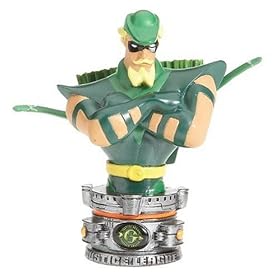 Paperweight Green Arrow with Metalic Paint