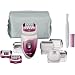 Panasonic ES-WX72-P503 6 in 1 Nass- / Trocken-Epilierer  mit 5 Aufs�tzen + Gratis Augenbrauenschneider