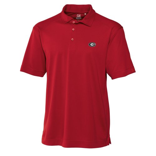 NCAA Men's Georgia Bulldogs Cardinal Red Drytec Genre Polo (Cardinal Red, Large)