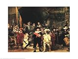 Night Watch - Artist: Hermensz Van Ri Rembrandt - Art Print Poster Size: 30.00 by 24.00 inches