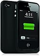 Mophie Juice Pack Plus Case and Rechargeable Battery for iPhone 4 & 4S Retail Packaging (Black)