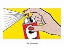 Spray, 1952, Art Poster by Roy Lichtenstein, size 31.50" x 23.58"