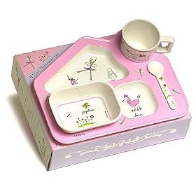 Baby Cie Four Piece Children's Dinnerware - Ballerine by Baby Cie