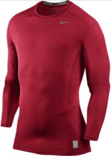 Nike 449788 Core Fitted LS Top 1.2 - Red