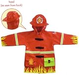 Kids Fireman Raincoat