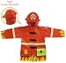Kids Fireman Raincoat