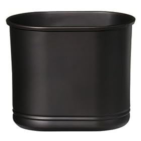 Oval Wastebasket - Bronze by Modern Home