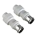 Hama 2 F-Stecker für Schnellmontage, steckbar