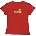 T-Shirt Woman Red  Retro Australian Cattle Dog  Dog