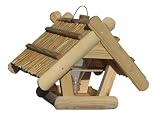 HOUSE-GARD Futterhaus ""Friesland"" mit Silo Gr&ouml;&szlig;e: 35x30x28cm