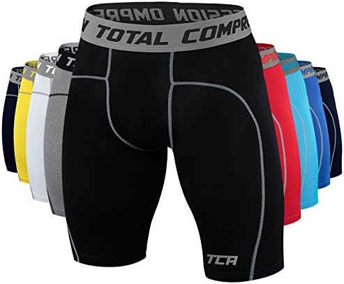 Men's Boy's TCA Pro Performance Compression Armour Base Layer Thermal Under Shorts