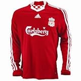 Liverpool 08-10 Home LS Soccer Jersey