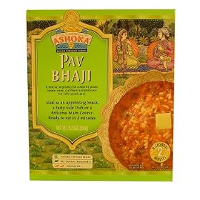 Ashoka Pau Bhaji Vegetables In Spicy Sauce, 10.5 oz by Ashoka