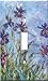 Art Plates - Duplex Outlet Cover Decorative Metal Wall Plate - 1 Gang Outlet Plug Cover - Monet: Irises - (Made in USA)