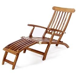 Java Teak Steamer Chair