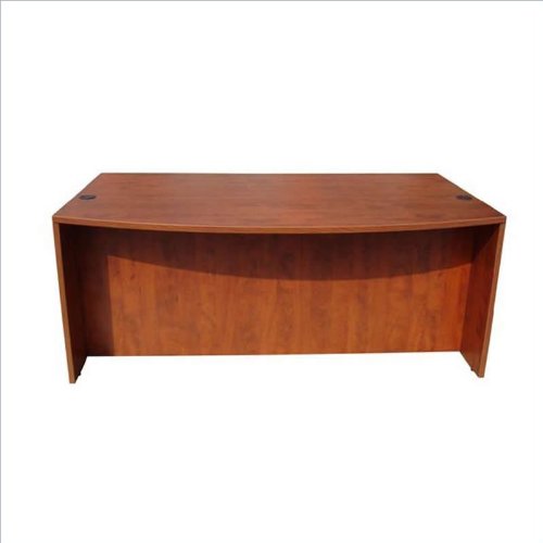 Boss Bow Front Desk Shell, Cherry On Sale