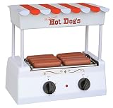 Nostalgia Electrics HDR-535 Hot Dog Roller and Bun Warmer
