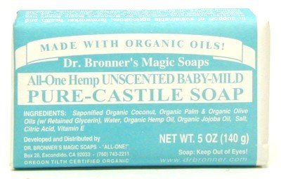 Dr. Bronners Bar Alo Vera Baby Mild 5 oz.