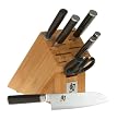 Shun Classic 8-Piece Knife Set with Bamboo Block