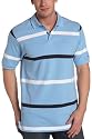 IZOD Men's Pique Wide Bar Auto Stripe